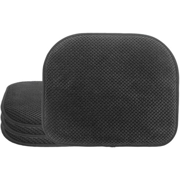 Memory Foam Chair Cushions Non Slip Kitchen Dining Seat Pads Comfortable Barstoo - Picture 7 of 7